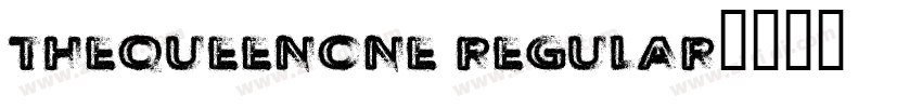 TheQueenone Regular字体转换